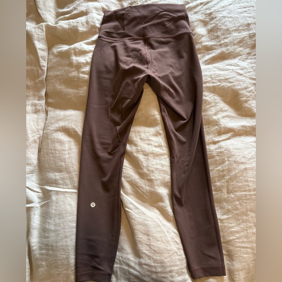 Lululemon Wunder Train High Rise Tight 25” in Java - Picture 3 of 5